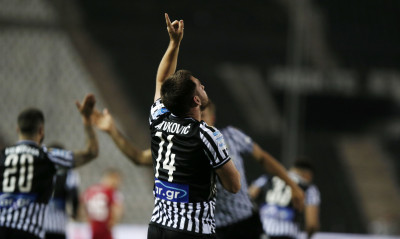 ΠΑΟΚ-Ολυμπιακός: Πήρε «φωτιά» ο Ζίβκοβιτς - Απίθανη ενέργεια και γκολ (video+photos)