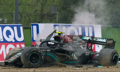 Χαμός στην Formula 1: Σοβαρό ατύχημα στην Ίμολα και ένταση ανάμεσα σε Ράσελ και Μπότας