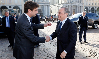 European Super League: Οι πρώτες δηλώσεις Πέρεθ - Ανιέλι