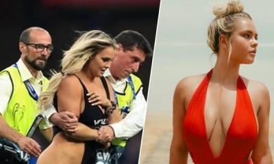 Η «καυτή» εισβολέας του τελικού του Champions League ανέβασε την φωτογραφία που περίμενες