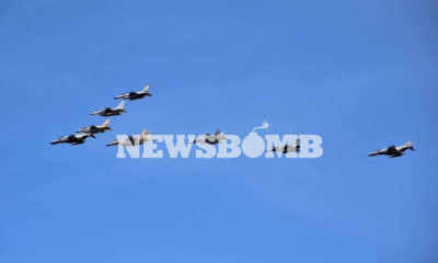 «Ηνίοχος 2021»: Mαχητικά αεροσκάφη πάνω από την Αθήνα