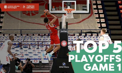 Euroleague: Το Top-5 της 1ης αγωνιστικής των playoffs (video)