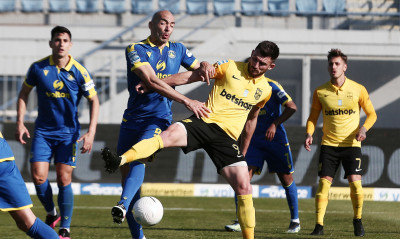 Αστέρας Τρίπολης - Άρης 1-1: Τον «φρέναρε» το αυτογκολ του Ροζ (videos+photos)