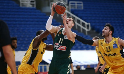 ΑΕΚ-Παναθηναϊκός 95-104: Κυριάρχος στο ΟΑΚΑ με Super Mario (videos)