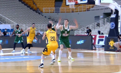 ΑΕΚ - Παναθηναϊκός ΟΠΑΠ: Ασταμάτητος ο Γκίκας με 4/4 τρίποντα (video)