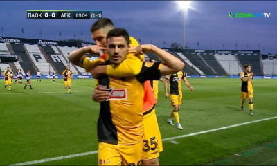 ΠΑΟΚ-ΑΕΚ: Μεγάλη κίνηση Χιμένεθ και 0-1 ο Γαλανόπουλος (video+photos)