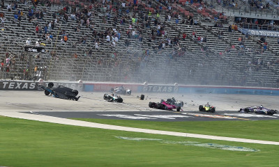 Απίστευτο ατύχημα σε αγώνα Indycar στο Τέξας με επτά αυτοκίνητα (photos+video)