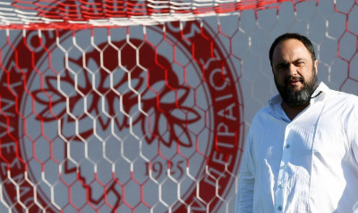 Ολυμπιακός: Στο Ρέντη ο Μαρινάκης - Το μήνυμά του στους παίκτες πριν τον τελικό