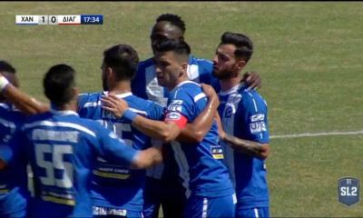 Χανιά-Διαγόρας: Γκολ με κόντρες ο Σουντουρά (video)