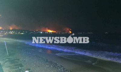 Φωτιά στην Κορινθία: Ολονύκτια μάχη στα Γεράνεια Όρη – Πολλά τα μέτωπα, μαίνεται η πύρινη λαίλαπα