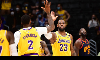 NBA: Στα πλέι οφ δια χειρός Λεμπρόν οι Λέικερς (video+photos)