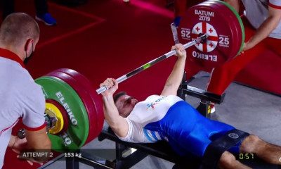 Άρση Βαρών σε πάγκο: Χάλκινο μετάλλιο ο Κουλούμογλου στο Παγκόσμιο Κύπελλο της Τιφλίδας