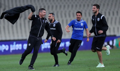 Ολυμπιακός-ΠΑΟΚ: Ο πανηγυρισμός του Πάμπλο Γκαρσία και το κλάμα με Βιεϊρίνια! (video+photos)