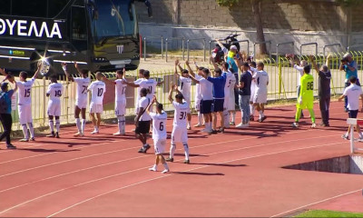 Καλαμάτα: Οι οπαδοί αποθέωσαν τους παίκτες (video)