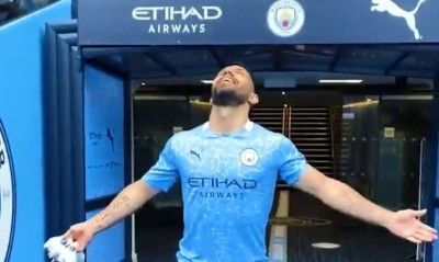 Μάντσεστερ Σίτι: Το εκπληκτικό γκράφιτι για τον Αγουέρο! (Photos)