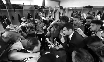 ΠΑΟΚ: Επική ομιλία Καρυπίδη πριν τον τελικό - «Αυτή την κα@#$» (photos+video)