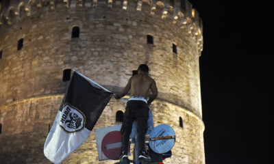 ΠΑΟΚ: Οι πανηγυρισμοί του Κυπέλλου μέσα από το PAOK TV (video+photos)
