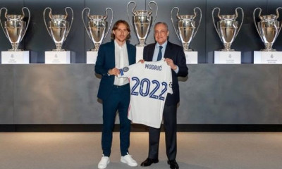 Ρεάλ Μαδρίτης: Για πάντα στη «βασίλισσα» ο Μόντριτς