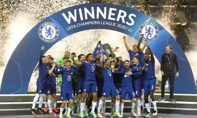 Τελικός Champions League: Η απονομή του τροπαίου στα «χέρια» της Τσέλσι (video+photos)