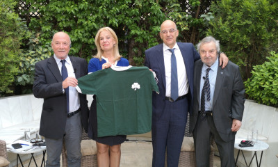 Δένδιας: «Ξαναζούμε σήμερα τα 50 χρόνια από τον ιστορικό τελικό του Γουέμπλεϊ» (photos+video)