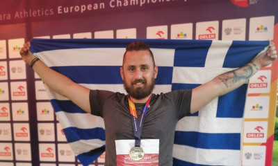 Χρυσό μετάλλιο με νέο ρεκόρ Ευρώπης ο Τζούνης στη δισκοβολία