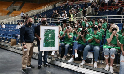 Παναθηναϊκός ΟΠΑΠ-Λαύριο: Τίμησε τις «πράσινες» θριαμβεύτριες η ΚΑΕ (photos)