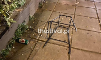 Ξανά οπαδικό επεισόδιο στη Θεσσαλονίκη – 30 άτομα με ρόπαλα επιτέθηκαν σε παρέα! (photos)