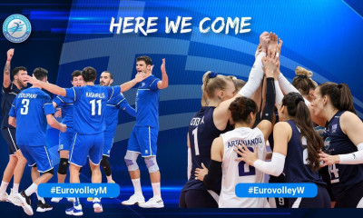 Ευρωπαϊκό πρωτάθλημα Βόλεϊ: Ξεκινούν προετοιμασία οι Εθνικές Ανδρών - Γυναικών