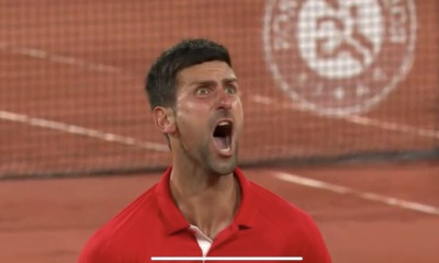 Roland Garros: Κέρδισε δύσκολα και ξέσπασε σαν... τρελός ο Τζόκοβιτς (video)