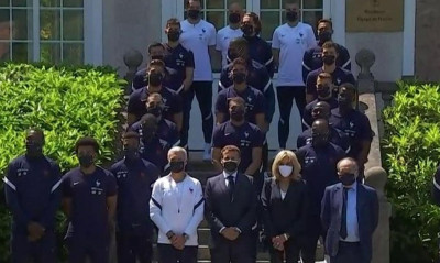 Euro 2020: Το μπράβο του Μακρόν στον Εμπαπέ και οι Καντέ, Μπενζεμά! (photos)