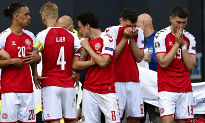 Euro 2020: Η σοκαριστική στιγμή της κατάρρευσης του Έρικσεν (video+photos)