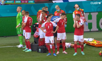 Euro 2020 Δανία-Φινλανδία – Διακοπή στο ματς, τεράστια αγωνία για τον Έρικσεν! (video)