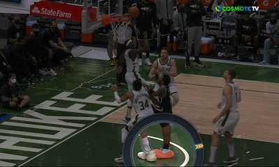 NBA: Ο σοβαρός τραυματισμός του Ίρβινγκ - Έτσι προσγειώθηκε στο πόδι του Γιάννη Αντετοκούνμπο