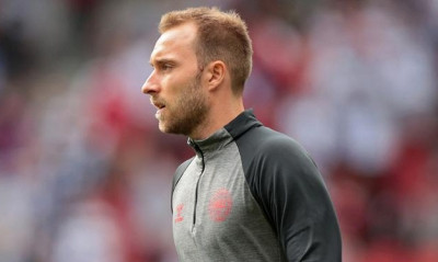 Euro 2020: Σταθερή κατάσταση του Έρικσεν - Μίλησε με συμπαίκτες (photos)