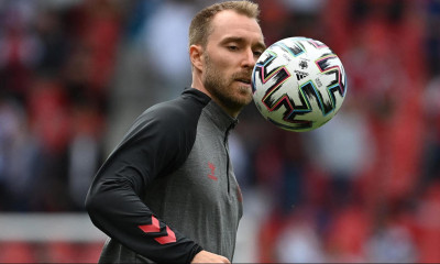 Euro 2020: Το πρώτο μήνυμα του Κρίστιαν Έρικσεν (photos)