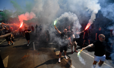 Euro 2020: Ορδές… Ούγγρων - Χιλιάδες πάνε με πορεία στην «Puskas Arena» (photos+videos)