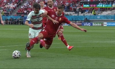 Euro 2020 - Ουγγαρία-Πορτογαλία: Οι ευκαιρίες και τα απρόοπτα του πρώτου ημιχρόνου (videos+photos)