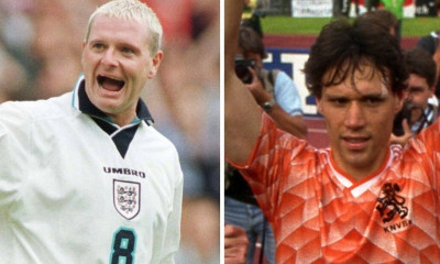 Το καλύτερο γκολ των Euro: Πολ Γκασκόιν ή Μάρκο Φαν Μπάστεν;