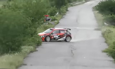 Τρομακτικό ατύχημα στο Ράλι Σλίβεν - Σε κρίσιμη κατάσταση ο οδηγός (photos+video)