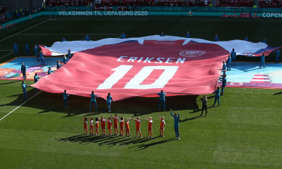 Euro 2020 Δανία-Βέλγιο: Στο πλευρό του Έρικσεν και η UEFA (video+photos)