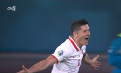 Euro 2020: Επιτέλους γκολ ο Λεβαντόφσκι! Ισοφάρισε η Πολωνία (video)