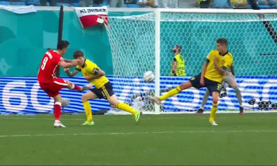 Euro 2020: Σκόραρε ξανά ο Φόρσμπεργκ, απάντησε με γκολάρα ο Λεβαντόφσκι (video)