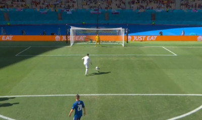 Euro 2020: Το χαμένο πέναλτι του Μοράτα (video)