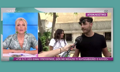 Survivor: «Χείμαρρος» ο Μπάρτζης:Για ό,τι λέω είμαι υπεύθυνος,δεν με νοιάζει τι καταλαβαίνει ο άλλος