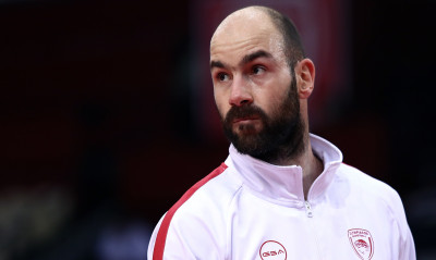 Βασίλης Σπανούλης: Το λιτό «αντίο» του Ολυμπιακού (photos)