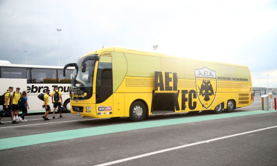 ΑΕΚ: H άφιξη στις Βρυξέλλες (photos)