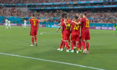 Euro 2020: Απίθανο γκολ ο Θοργκάν Αζάρ, «πληγώνει» την Πορτογαλία (video)