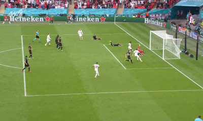 Euro 2020: Το «κάρφωσε» ο Στέρλινγκ - «Φωτιά» στο Γουέμπλεϊ (video)