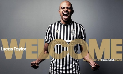 ΠΑΟΚ: Στα ασπρόμαυρα ο Λούκας Τέιλορ