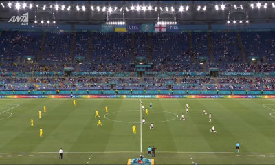 Euro 2020: Δεν γονάτισαν οι Ουκρανοί πριν από τη σέντρα (video)